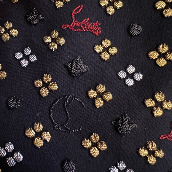 Black/Red/Gold So Kate 100Heels Jacq Loubi In The Sky Limited Edition Booties - Picture 8 of 8